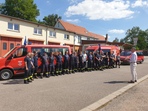 Austauschkräfte Feuerwehr in Sächsische Schweiz verabschiedet